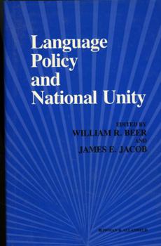 Hardcover Language Policy and National Unity Book