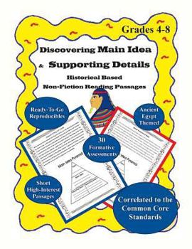Paperback Discovering Main Idea and Supporting Details Book