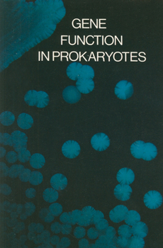 Paperback Gene Function in Prokaryotes Book