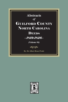 Guilford County, North Carolina Deeds, 1819-1826