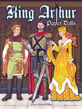 Paperback King Arthur Paper Dolls Book