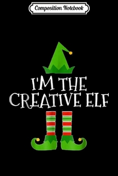 Composition Notebook: I'm The Cute Elf Matching Family Group Christmas Gift Journal/Notebook Blank Lined Ruled 6x9 100 Pages