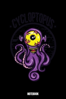 Paperback Cycloptus Notebook: Octopus Scuba Diving Log Book I Dive Journal I Divers Log for Training Freediving Snorkeling and Training in the Ocean Book