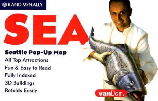 Vandam Seattle, Washington Pop Up Map