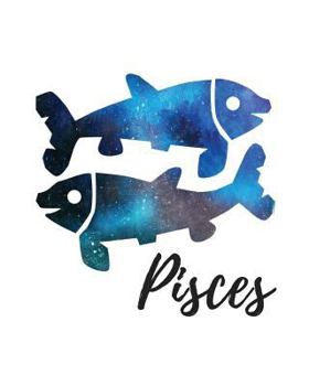 Paperback Pisces: Pisces Sketch Book Blue Book