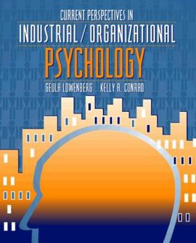 Hardcover Current Perspectives in Industrial/Organizational Psychology Book