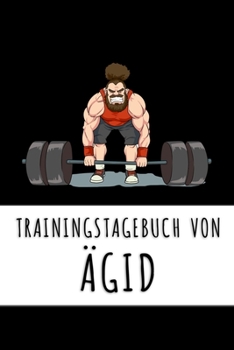 Paperback Trainingstagebuch von ?gid: Personalisierter Tagesplaner f?r dein Fitness- und Krafttraing im Fitnessstudio oder Zuhause [German] Book