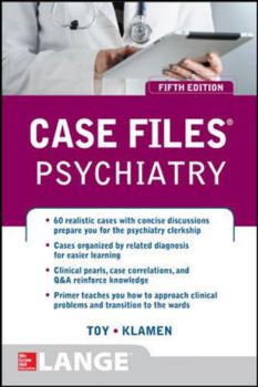 Paperback Case Files Psychiatry, Fifth Edition Book