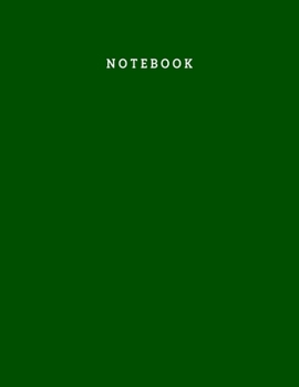 Paperback Notebook: Small Unruled Notebook With Blank Pages, Blank Sheet Notebook for Men - 100 Pages 8.5x11 Inch Large Unlined Compositio Book