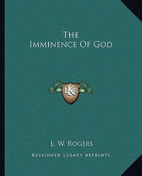 The Imminence Of God