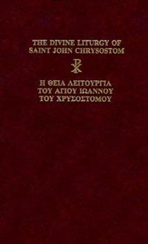 Hardcover The Divine Liturgy of Saint John Chrysostom Book