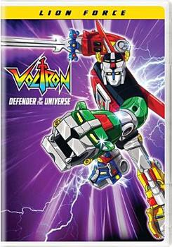 DVD Voltron: Defender of the Universe - Lion Force Book