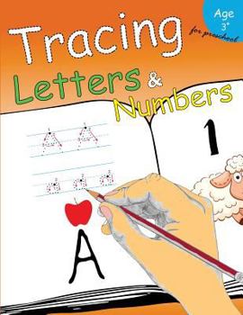 Paperback Tracing Letters & Numbers for preschool: Kindergarten Tracing Workbook Book