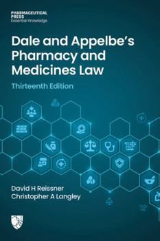 Paperback Dale and Appelbe's Pharmacy and Medicines Law Thirteenth Edition Book