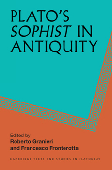 Hardcover Plato's Sophist in Antiquity Book
