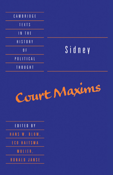 Paperback Sidney: Court Maxims Book
