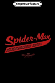 Composition Notebook: Marvel Spider-Man Homecoming Baseball Logo Graphic  Journal/Notebook Blank Lined Ruled 6x9 100 Pages