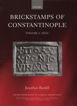 Hardcover Brickstamps of Constantinople Book