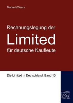 Paperback Rechnungslegung der Limited für deutsche Kaufleute [German] Book