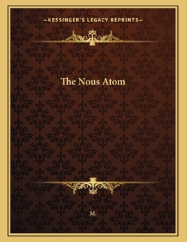 Paperback The Nous Atom Book