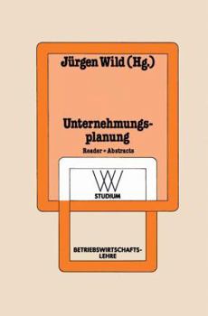 Paperback Unternehmungsplanung [German] Book