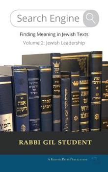 Hardcover Search Engine: Finding Meaning in Jewish Texts Book