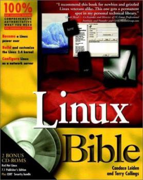 Paperback Linux Bible [With 2 Bonus CDROMs] Book