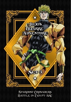 DVD Jojo's Bizarre Adventure Set 3: Stardust C Battle Egypt Book