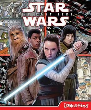 Hardcover Disney - Star Wars Episode VIII The Last Jedi Look and Find Book - PI Kids Book