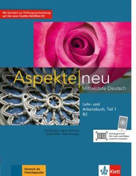 Paperback Aspekte neu b2, libro del alumno y libro de ejercicios, parte 1 + cd [German] Book