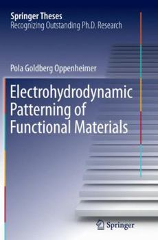 Paperback Electrohydrodynamic Patterning of Functional Materials Book
