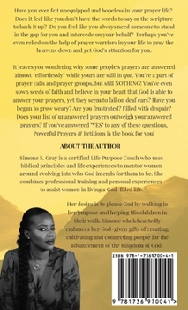 Paperback Powerful Prayers & Petitions: A Closer Walk With God Book