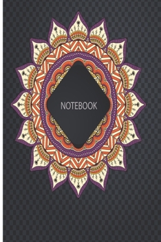 Notebook Mandala , Letter Size, Mandala Paper, Mandala Cover, 8.5” x 11