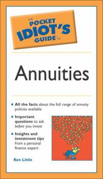 Paperback The Pocket Idiot's Guide to Annuities Book