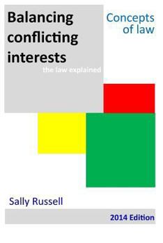 Paperback Balancing Conflicting Interests the law explained Book