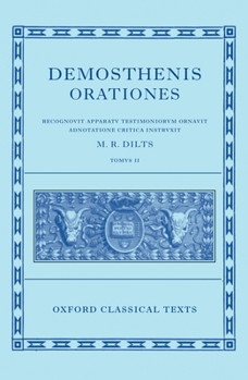 Hardcover Demosthenis Orationes II: Tomus II Book