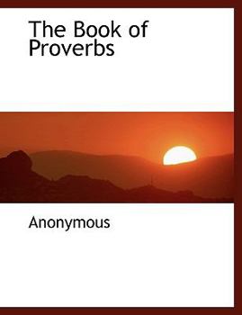 Paperback The Book of Proverbs [Large Print] Book