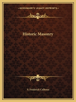 Historic Masonry