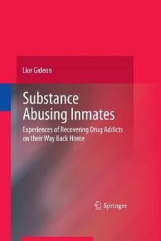 Paperback Substance Abusing Inmates: Experiences of Recovering Drug Addicts on Their Way Back Home Book