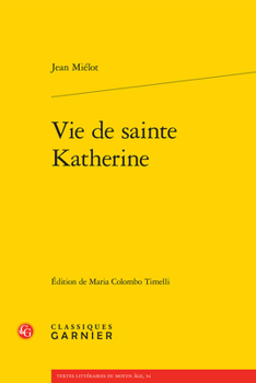 Paperback Vie de Sainte Katherine [French] Book