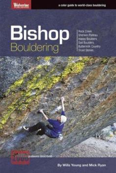 Paperback Bishop Bouldering Book