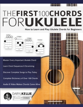 Paperback The First 100 Chords for Ukulele Book