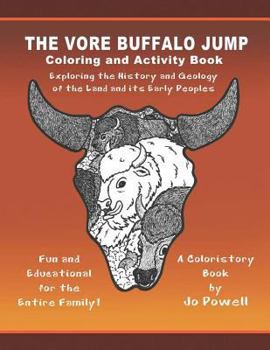 Paperback The Vore Buffalo Jump: Coloring and Activity Book