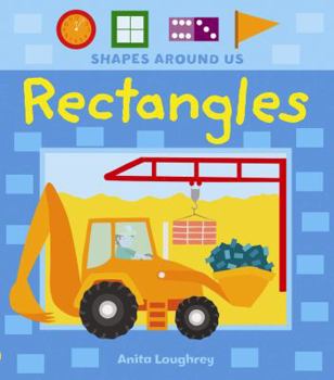 Hardcover Rectangles (Shapes Around Me) Book