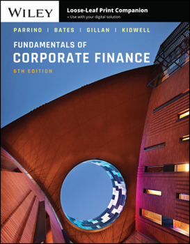 Loose Leaf Fundamentals of Corporate Finance Book