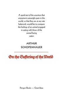 Paperback On the Suffering of the World Book