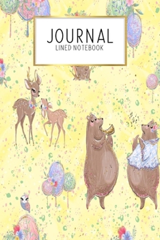 Journal Lined Notebook: Spring Boho Floral Springtime | Blank Lined Journal | Gratitude Journal | 6" x 9" 100 Pg |Motivational Quotes | Self-Care | Diary | Gift
