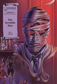 Paperback The Invisible Man Graphic Novel (Saddleback's Illustrated Classics) Book