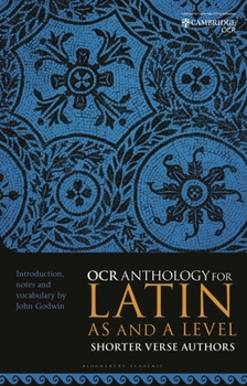 Paperback OCR Anthology for Latin as and a Level Shorter Verse Authors Book