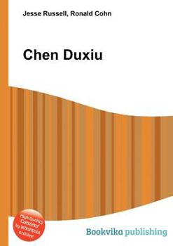Paperback Chen Duxiu Book